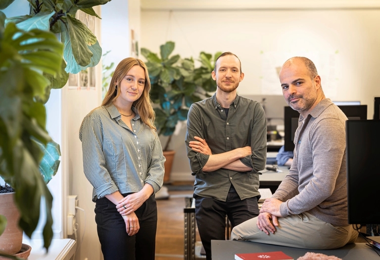 Kellhagens tre arkitekter