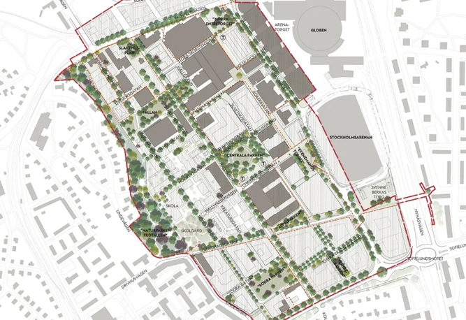 Strukturplan Slakthusområdet